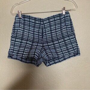 RO&DE black and white plaid shorts size medium